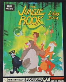 Box cover for Jungle Book, The on the Microsoft DOS.