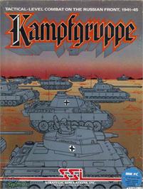 Box cover for Kampfgruppe on the Microsoft DOS.