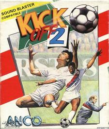 Box cover for Kick Off 2 on the Microsoft DOS.