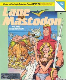 Box cover for Lane Mastodon vs. the Blubbermen on the Microsoft DOS.