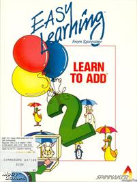 Box cover for Learn to Add on the Microsoft DOS.