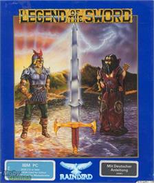 Box cover for Legend of the Sword on the Microsoft DOS.