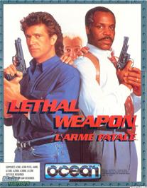 Box cover for Lethal Weapon on the Microsoft DOS.
