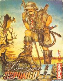Box cover for Livingstone Supongo 2 on the Microsoft DOS.