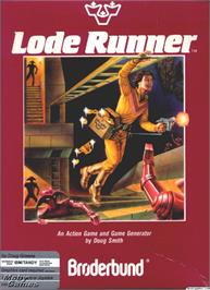 Box cover for Lode Runner on the Microsoft DOS.