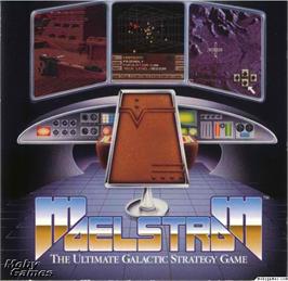 Box cover for Maelstrom on the Microsoft DOS.
