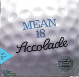 Box cover for Mean 18 on the Microsoft DOS.