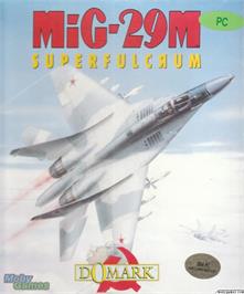 Box cover for MiG-29M Super Fulcrum on the Microsoft DOS.