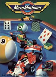 Box cover for Micro Machines on the Microsoft DOS.