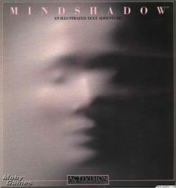 Box cover for Mindshadow on the Microsoft DOS.