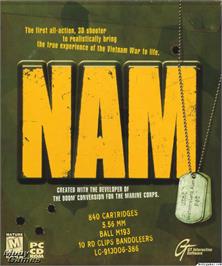 Box cover for NAM on the Microsoft DOS.