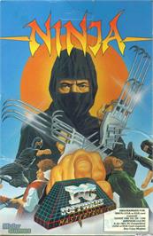 Box cover for Ninja on the Microsoft DOS.