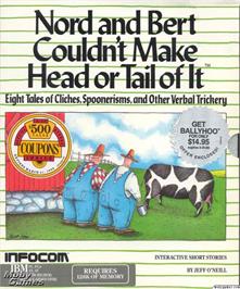 Box cover for Nord and Bert Couldn't Make Head or Tail of It on the Microsoft DOS.