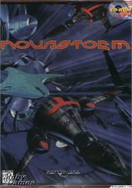Box cover for Novastorm on the Microsoft DOS.