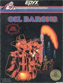 Box cover for Oil Barons on the Microsoft DOS.
