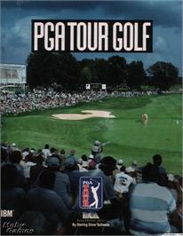 Box cover for PGA Tour Golf on the Microsoft DOS.