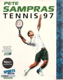 Box cover for Pete Sampras Tennis 97 on the Microsoft DOS.