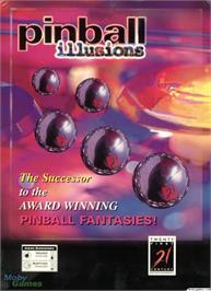 Box cover for Pinball Illusions on the Microsoft DOS.