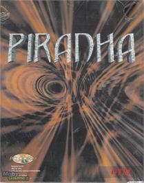 Box cover for Piranha on the Microsoft DOS.