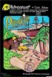 Box cover for Pirate Adventure on the Microsoft DOS.