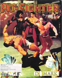 Box cover for Pit-Fighter on the Microsoft DOS.