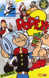 Box cover for Popeye 2 on the Microsoft DOS.