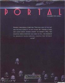 Box cover for Portal on the Microsoft DOS.