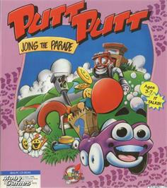 Box cover for Putt-Putt Joins the Parade on the Microsoft DOS.
