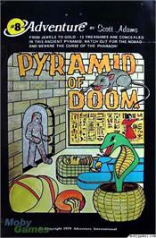 Box cover for Pyramid of Doom on the Microsoft DOS.