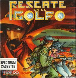 Box cover for Rescate En El Golfo on the Microsoft DOS.