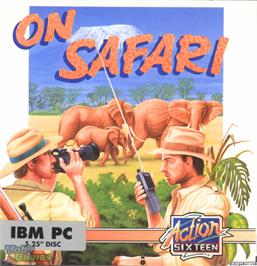Box cover for Safari Guns on the Microsoft DOS.