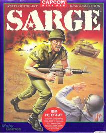 Box cover for Sarge on the Microsoft DOS.