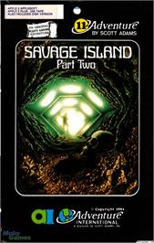 Box cover for Savage Island Part 2 on the Microsoft DOS.