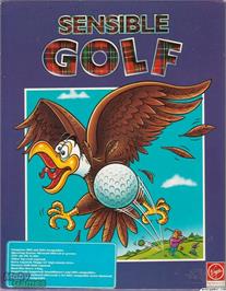 Box cover for Sensible Golf on the Microsoft DOS.