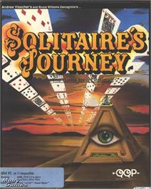 Box cover for Solitaire's Journey on the Microsoft DOS.