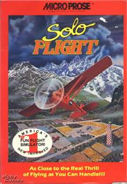 Box cover for Solo Flight on the Microsoft DOS.