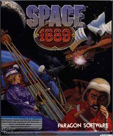 Box cover for Space 1889 on the Microsoft DOS.