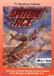 Box cover for Spitfire Ace on the Microsoft DOS.