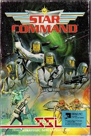 Box cover for Star Command on the Microsoft DOS.