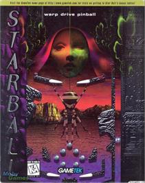 Box cover for Starball on the Microsoft DOS.