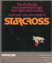 Box cover for Starcross on the Microsoft DOS.