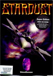 Box cover for Stardust on the Microsoft DOS.