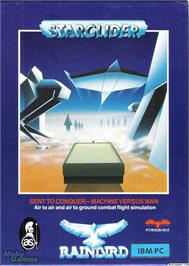 Box cover for Starglider on the Microsoft DOS.