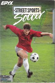 Box cover for Street Sports Soccer on the Microsoft DOS.