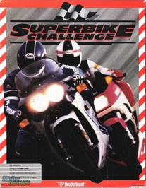 Box cover for Superbike Challenge on the Microsoft DOS.
