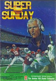 Box cover for Superbowl Sunday on the Microsoft DOS.