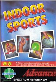 Box cover for Superstar Indoor Sports on the Microsoft DOS.