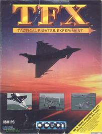 Box cover for TFX on the Microsoft DOS.