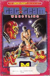 Box cover for Tag Team Wrestling on the Microsoft DOS.