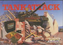 Box cover for Tank Attack on the Microsoft DOS.
